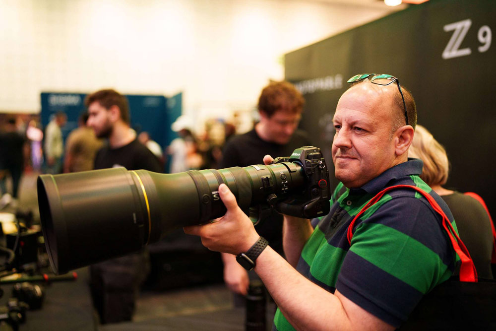 Nikon Stand at London Photo Show