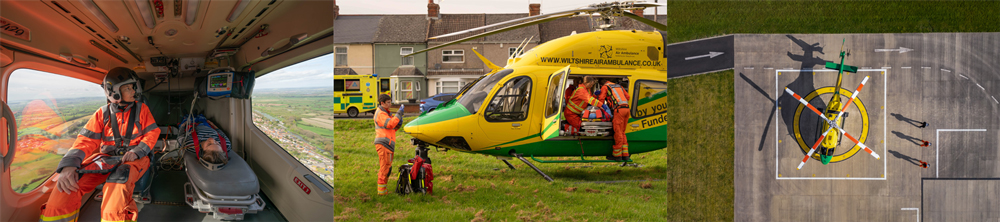 Documenting the work of an air ambulance service