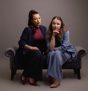 Abi Lewis-Savage and Kristie Lewis