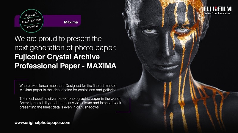 , Fujifilm launches next generation silver halide photo paper ‘Maxima’