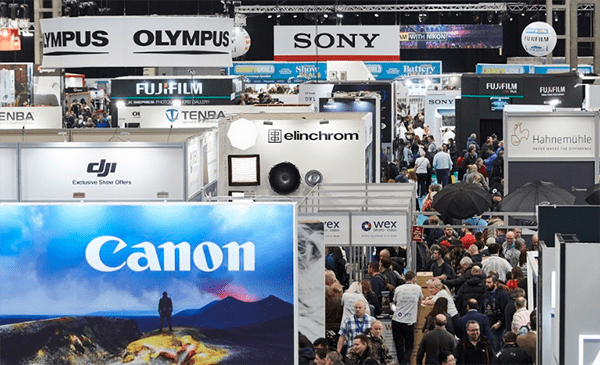 All the major photographic brands are exhibiting.