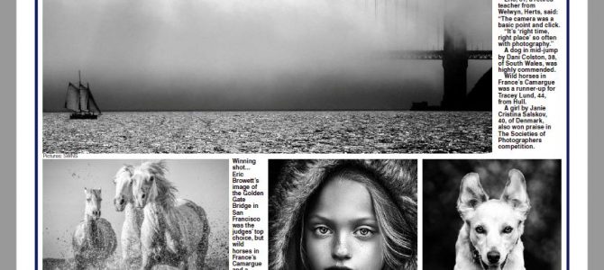Monochrome Photography Competition images make the National Papers. Monochrome Photography Competition images make the National Papers.