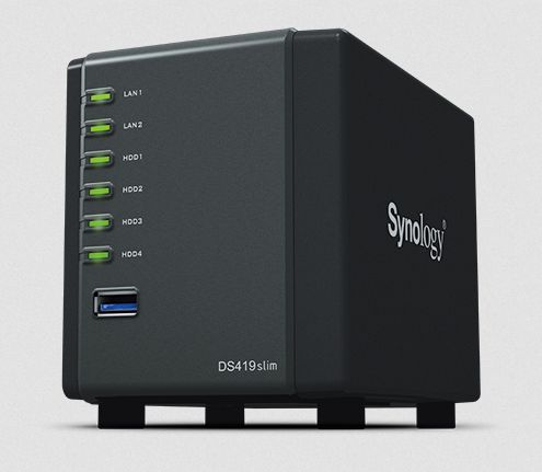 , Synology Introduces DiskStation DS419slim, a Personal Cloud in the Palm of Your Hand