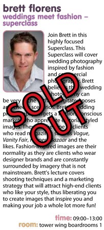 Brett Florens Superclass Weddings Meet Fashion – Now Sold Out