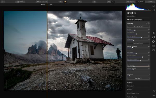 , Image editing made extraordinarily fast through AI advancements in Luminar