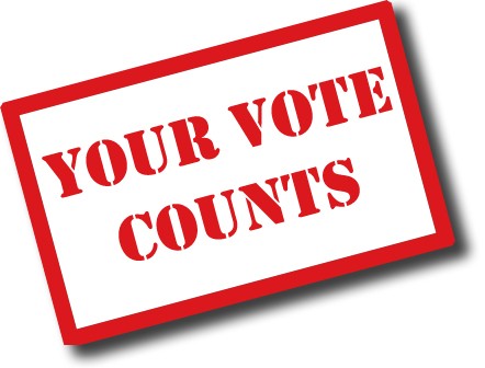 Your vote counts