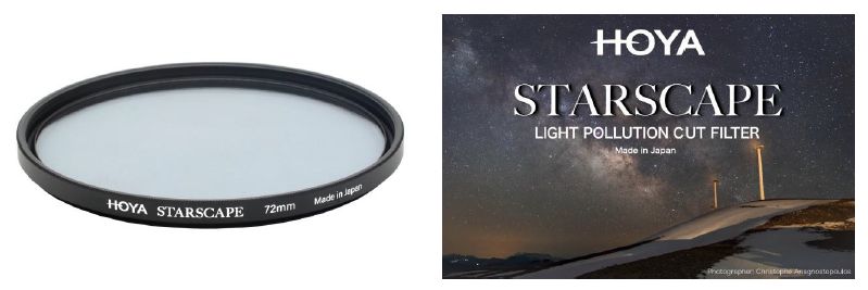 , HOYA Launches STARSCAPE Light-Pollution Filters