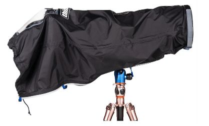 The Large Emergency Rain Cover Protects Long Camera Lenses – Likes Getting Caught in the Rain