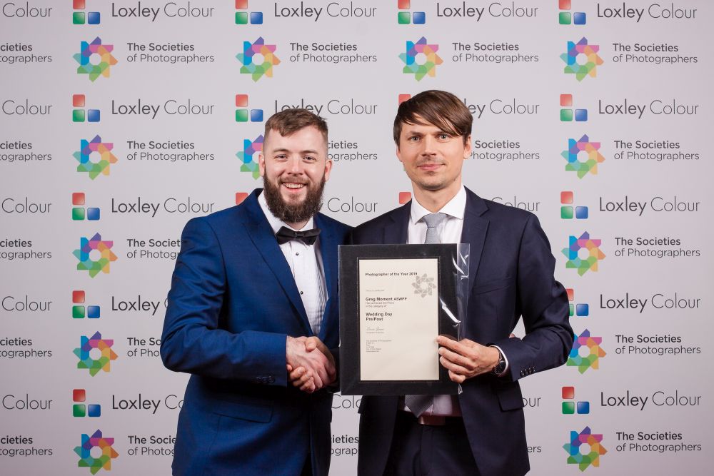 3rd Place Wedding Day – Pre-Post Photographer of the Year 2019 certificate. 