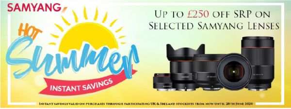 Samyang UK Announces Summer Savings Promotion