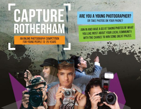 , The Societies of Photographers are proud to support the Capture Rotherham – online photography competition for young people