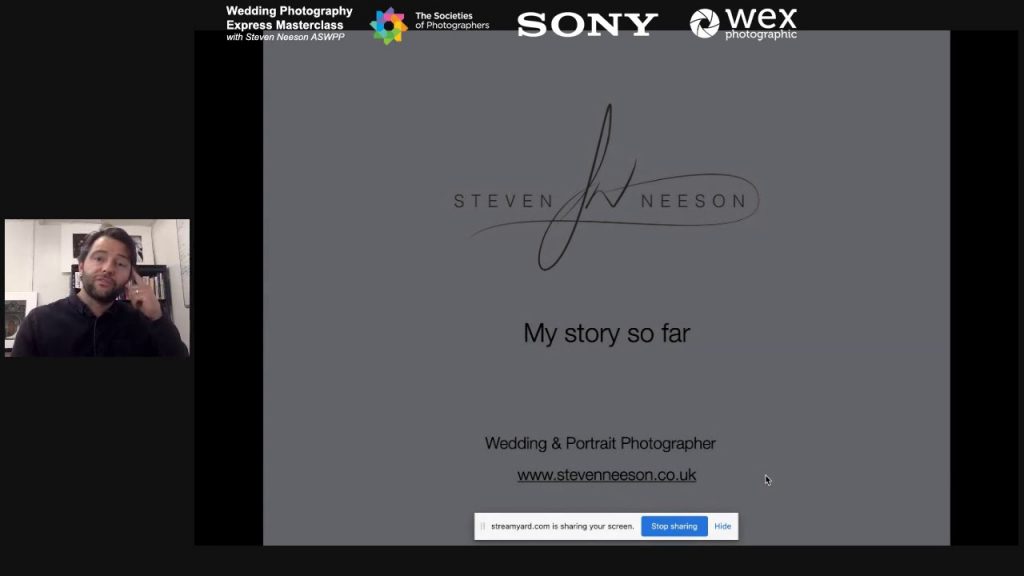 Wedding Photography Express Masterclass with Steven Neeson ASWPP