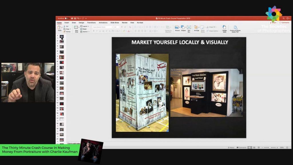 The Thirty Minute Crash Course In Making Money From Portraiture with Charlie Kaufman