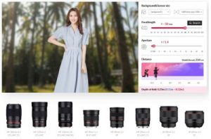 , Samyang Launches Online Lens Simulator