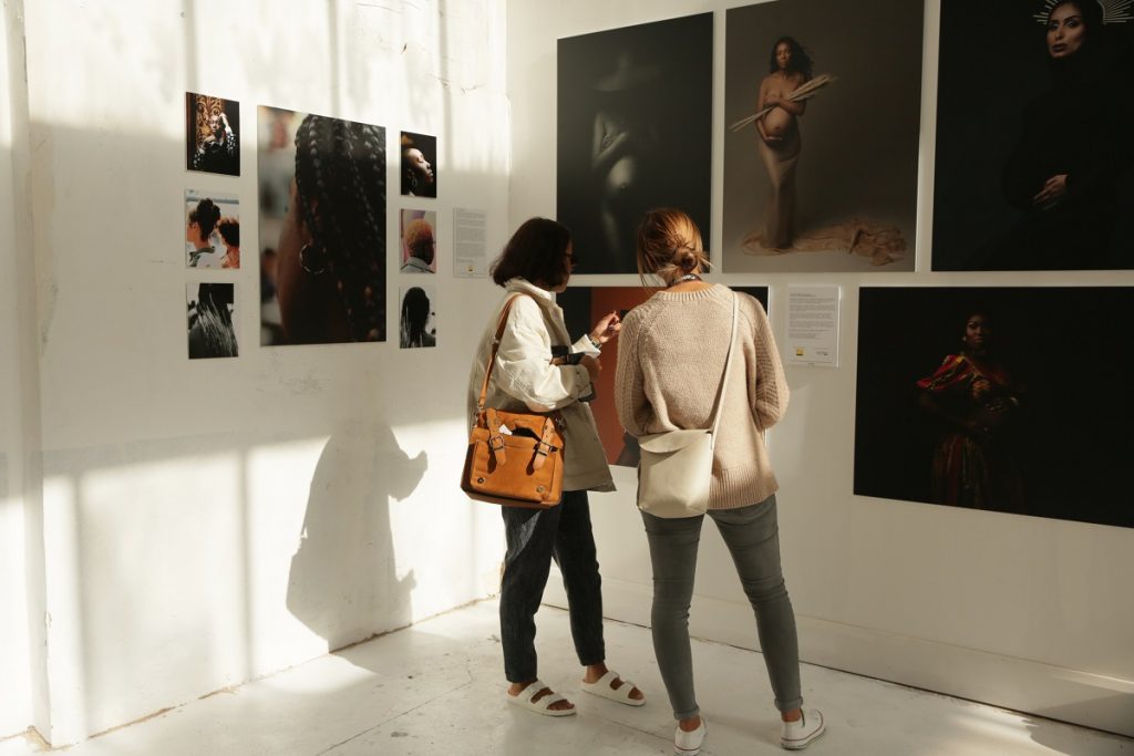 ukbftog we are here day three by Lensi Photography guests taking in Tianna J Williams exhibit