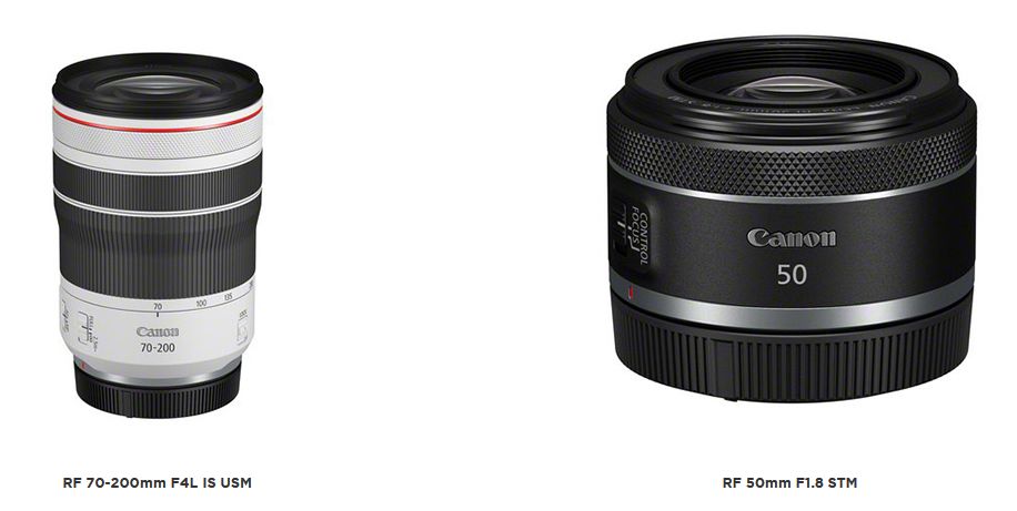 , Canon introduces two of its most popular lenses to the RF family