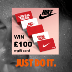 COMPETITION Win £100 Nike e-gift card