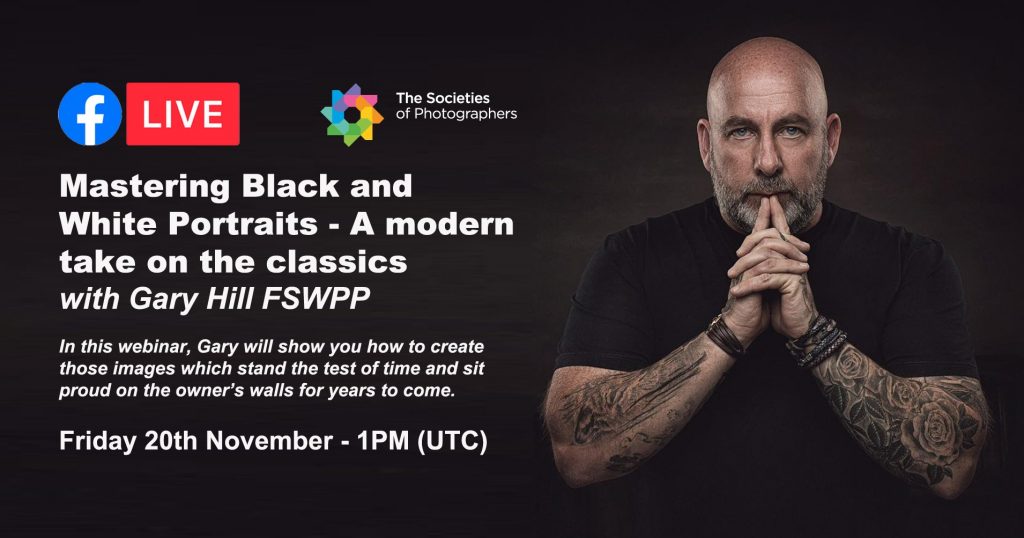 Webinar: Mastering Black & White Portraits with Gary Hill FSWPP