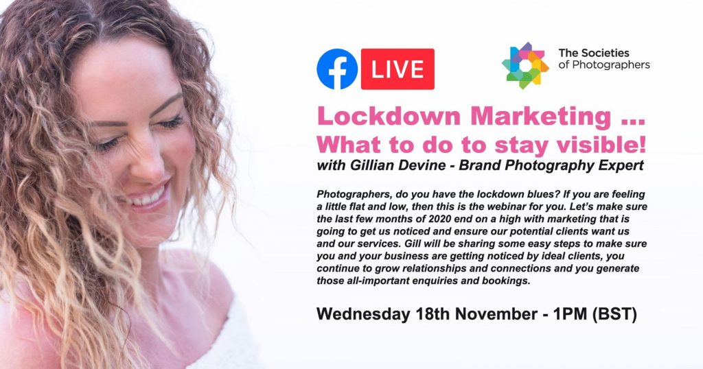 Webinar: Lockdown marketing What to do to stay visible! with Gillian Devine