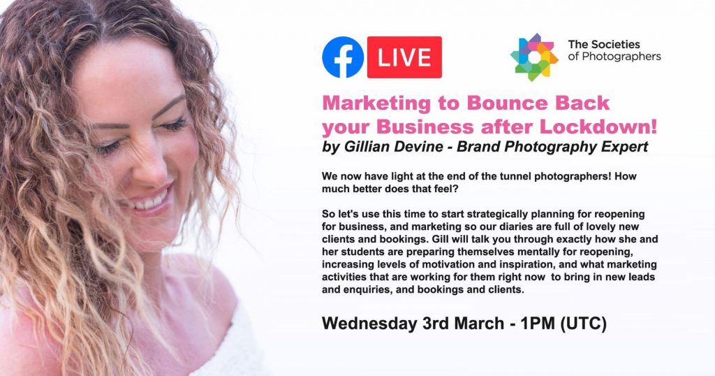 Webinar: Marketing to Bounce Back your Business after Lockdown! by Gillian Devine