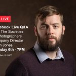 Webinar: Facebook Live Q&A with The Societies of Photographers Company Director, Colin Jones