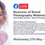 Business of Brand Photography Webinar with Gillian Devine