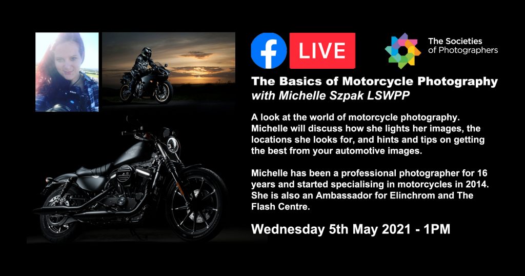 Webinar: The Basics of Motorcycle Photography with Michelle Szpak LSWPP