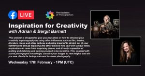 Inspiration for Creativity with Adrian and Bergit Barnett