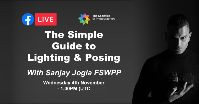 Webinar: The Simple Guide to Lighting & Posing with Sanjay Jogia FSWPP