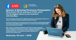 Webinar: Business & Marketing Planning for Photographers with Nina Mace