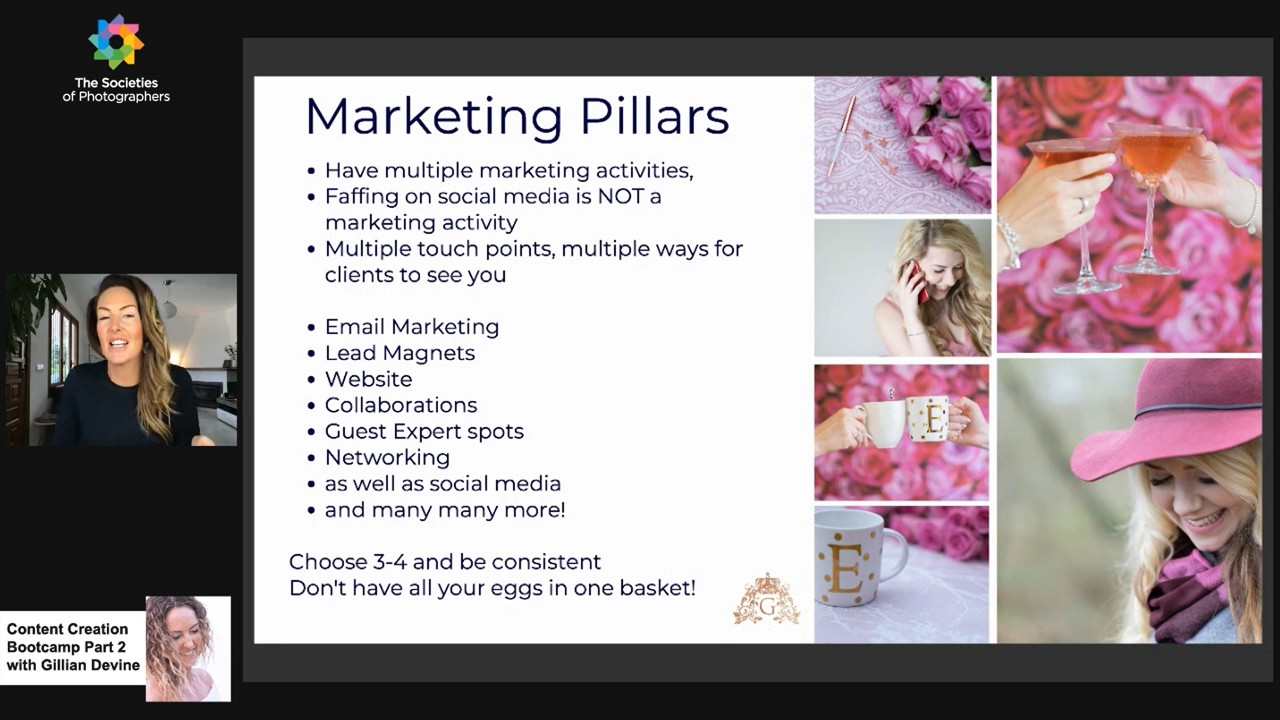 Content Creation Bootcamp Part 2 with Gillian Devine