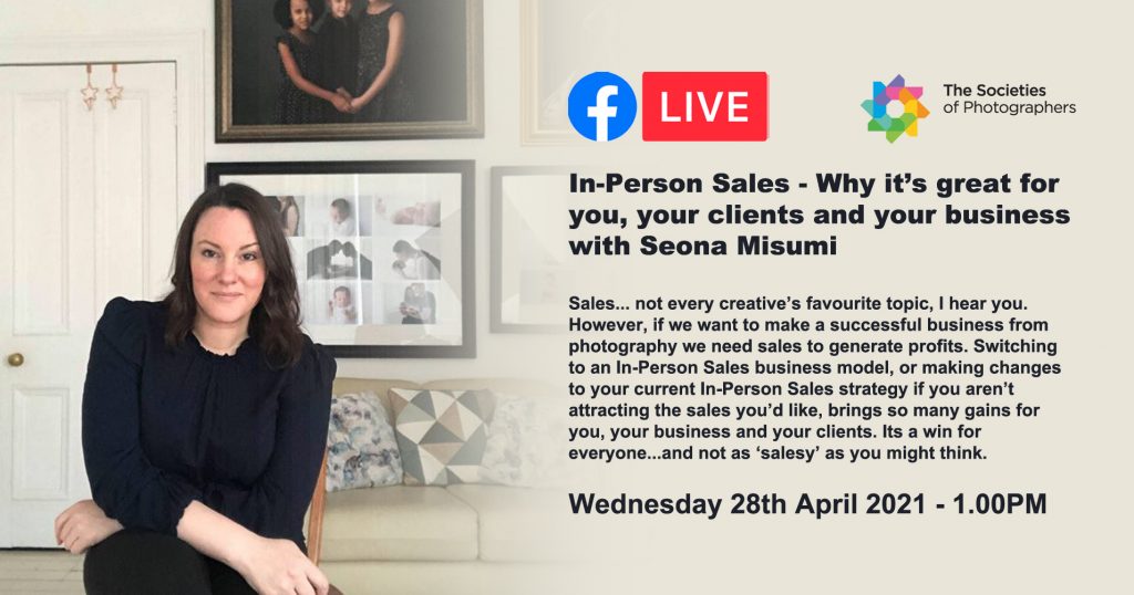 In-Person Sales - Why it’s great for you, your clients and your business with Seona Misumi