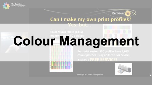 Webinars on Colour Management