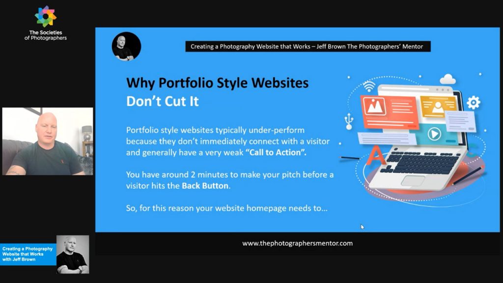 Webinar Creating a Photography Website that Works with Jeff Brown