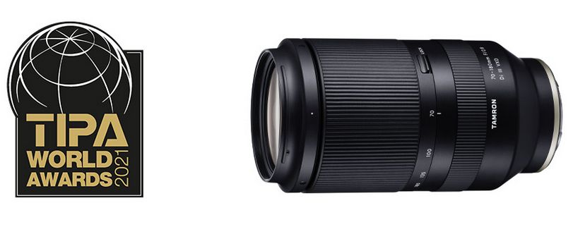 , Tamron awarded &#8216;BEST TELE ZOOM LENS&#8217; at this years TIPA World Awards.