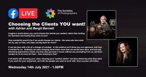 Webinar: Choosing the Clients YOU want! with Adrian and Bergit Barnett