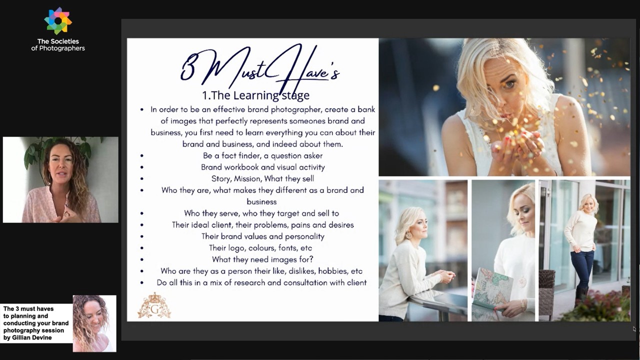 The 3 must haves to planning & conducting your brand photography session by Gillian Devine