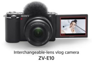 , Sony Introduces the New Interchangeable-Lens Vlog Camera ZV-E10 for Vloggers and Video Creators