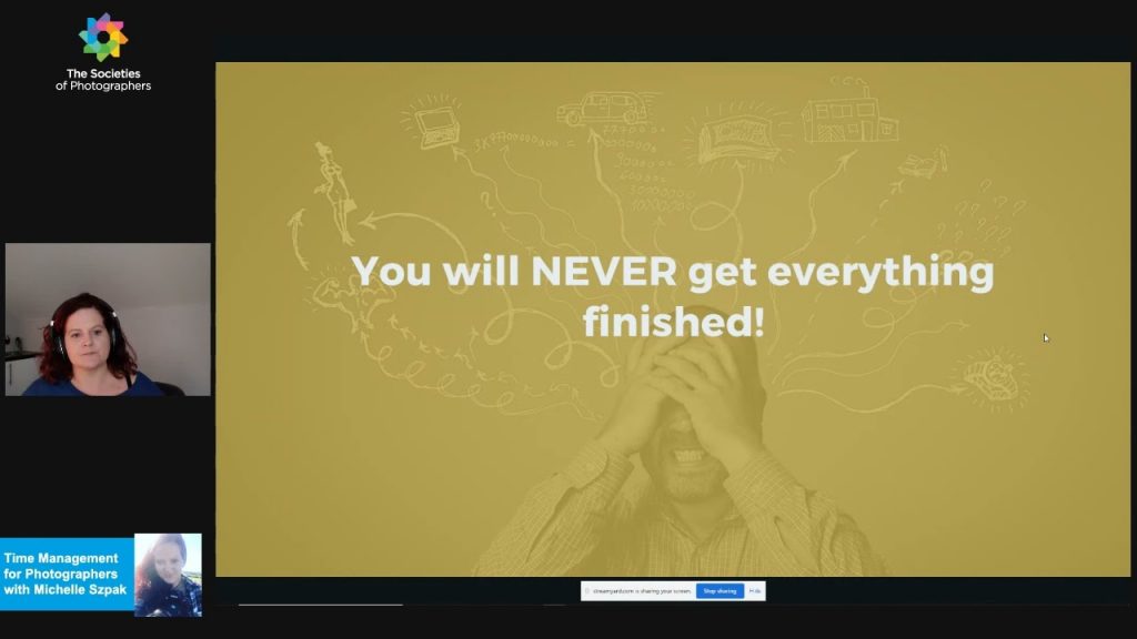 Time Management for Photographers with Michelle Szpak LSWPP