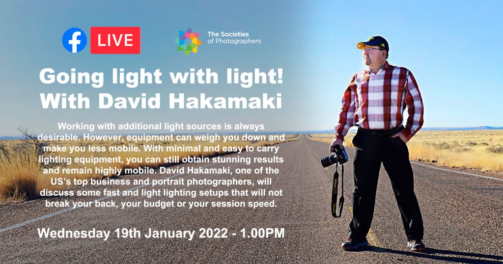 Webinar: Going light with light! With David Hakamaki