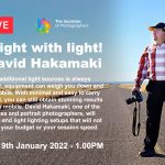 Webinar: Going light with light! With David Hakamaki