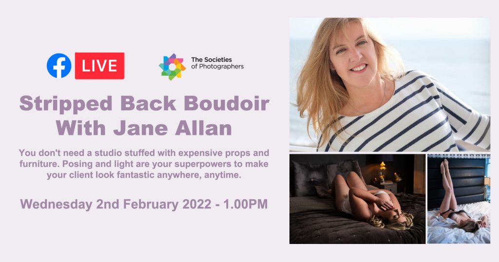 Webinar: Stripped Back Boudoir with Jane Allan