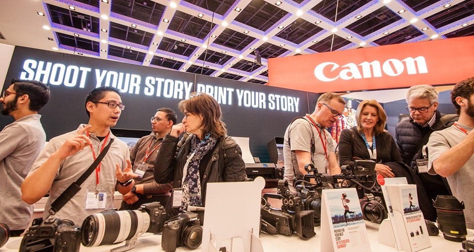 Canon at the London Photo Convention