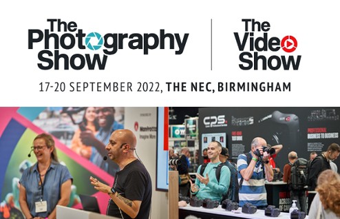 Tickets now on sale for The Photography Show & The Video Show 2022