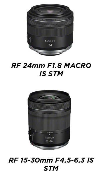 , See the bigger picture with Canon’s new compact, wide-angle RF lenses