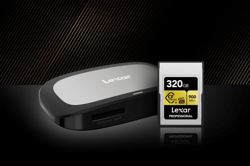 , Lexar announces new Lexar® professional CFEXPRESS&#x2122; Type A card gold series 320gb – the world’s fastest CFEXPRESS Type A