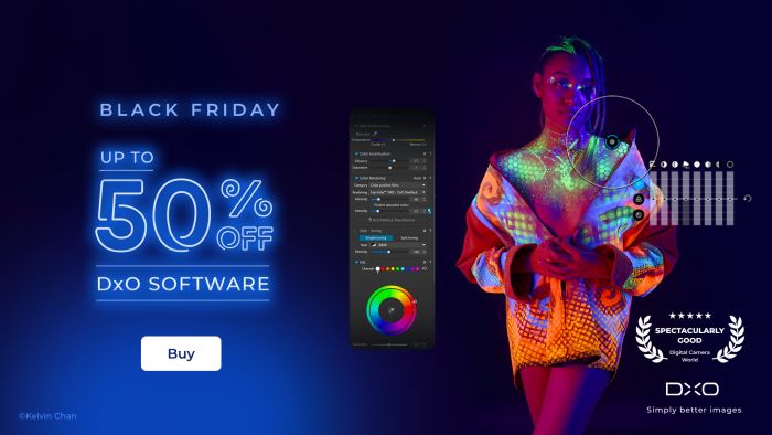 , DxO announces up to 50% off its photo editing software for Black Friday