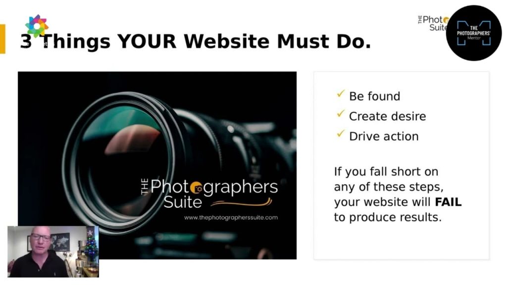 Jeff Brown - Give Your Photography Website One Purpose and Watch Your Online Enquiries Grow