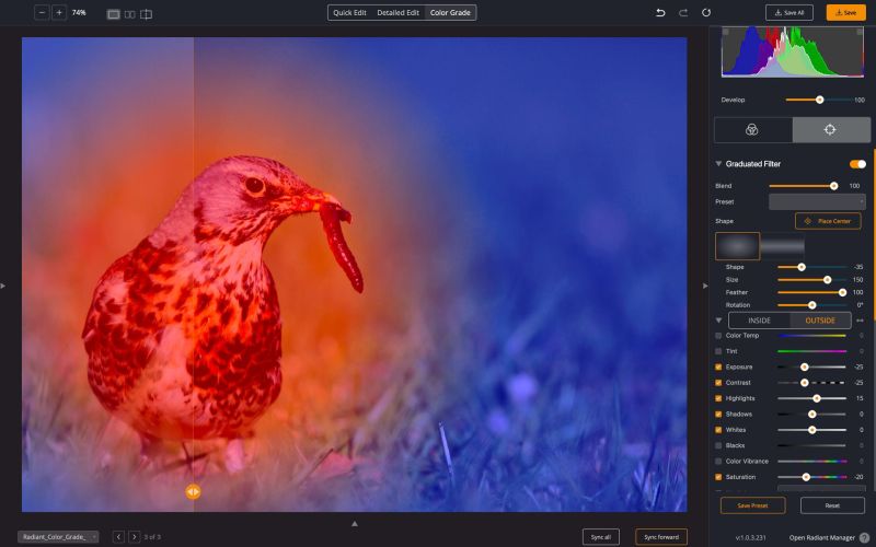 , Radiant Photo 1.1: Bringing your images to a new creative level with Color Grading