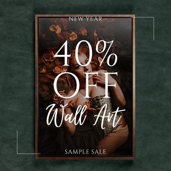 40% off wall art samples